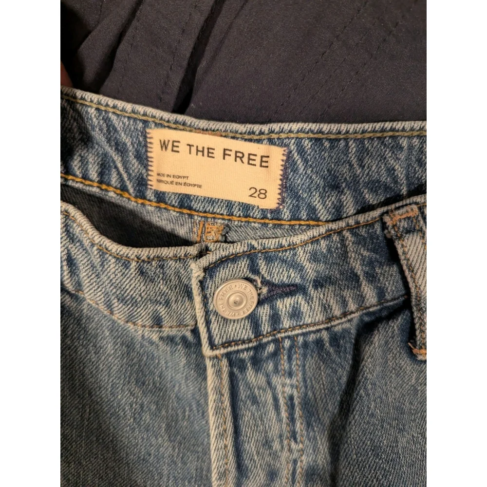 Free People Westward Denim Jean Size 28 Woman's NWT - Picture 3 of 12